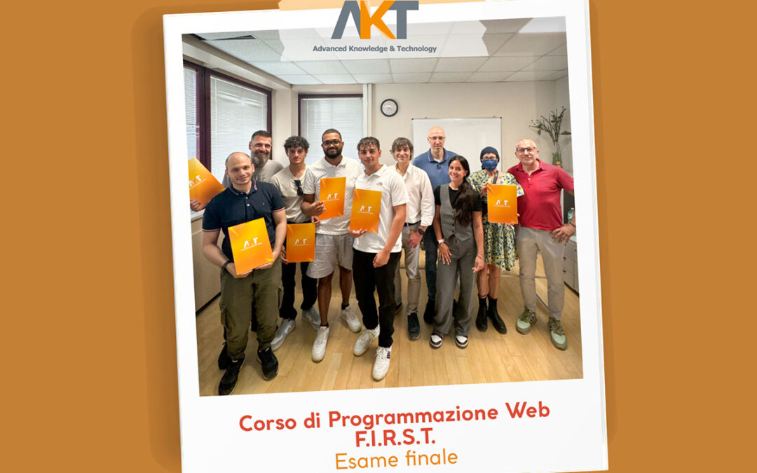 Termina il Corso di programmazione FIRST